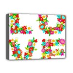 Floral Love Deluxe Canvas 16  x 12  (Stretched) 