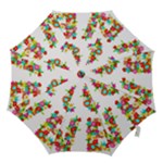 Floral Love Hook Handle Umbrella (Medium)