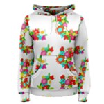 Floral Love Women s Pullover Hoodie