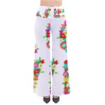 Floral Love Women s Chic Palazzo Pants 