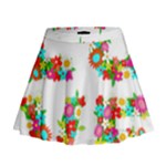 Floral Love Mini Flare Skirt