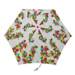 Floral Love Mini Folding Umbrella