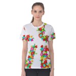 Floral Love Women s Cotton Tee