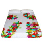 Floral Love Fitted Sheet (Queen Size)