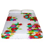 Floral Love Fitted Sheet (King Size)