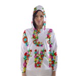 Floral Love Hooded Wind Breaker (Women)