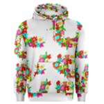 Floral Love Men s Pullover Hoodie