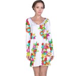 Floral Love Long Sleeve Nightdress