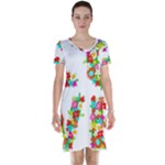 Floral Love Short Sleeve Nightdress