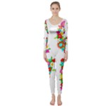 Floral Love Long Sleeve Catsuit