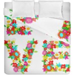 Floral Love Duvet Cover Double Side (King Size)