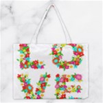 Floral Love Medium Tote Bag