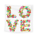 Floral Love Square Tapestry (Small)