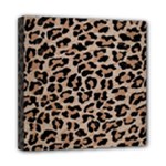 cheetah leopard print Mini Canvas 8  x 8  (Stretched)