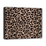 cheetah leopard print Deluxe Canvas 20  x 16  (Stretched)