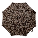 cheetah leopard print Hook Handle Umbrella (Small)