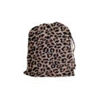 cheetah leopard print Drawstring Pouch (Medium)