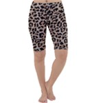 cheetah leopard print Cropped Leggings 