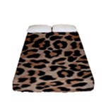 cheetah leopard print Fitted Sheet (Full/ Double Size)