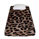 cheetah leopard print Fitted Sheet (Single Size)