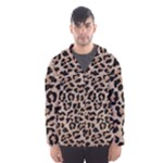 cheetah leopard print Hooded Wind Breaker (Men)