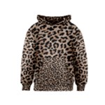 cheetah leopard print Kids  Pullover Hoodie