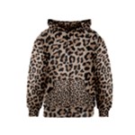 cheetah leopard print Kids  Zipper Hoodie