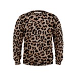 cheetah leopard print Kids  Sweatshirt