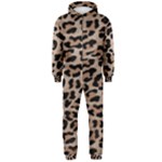 cheetah leopard print Hooded Jumpsuit (Men)