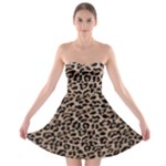 cheetah leopard print Strapless Bra Top Dress