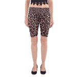 cheetah leopard print Yoga Cropped Leggings