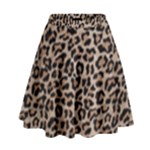 cheetah leopard print High Waist Skirt