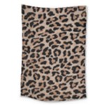 cheetah leopard print Large Tapestry