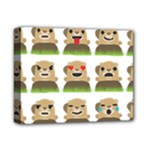 Groundhog Emojis Deluxe Canvas 14  x 11  (Stretched)