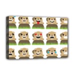 Groundhog Emojis Deluxe Canvas 18  x 12  (Stretched)