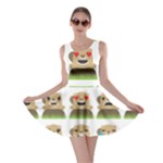 Groundhog Emojis Skater Dress