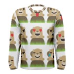 Groundhog Emojis Men s Long Sleeve Tee