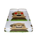 Groundhog Emojis Fitted Sheet (Full/ Double Size)