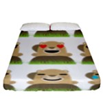 Groundhog Emojis Fitted Sheet (King Size)