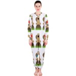 Groundhog Emojis OnePiece Jumpsuit (Ladies)