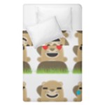 Groundhog Emojis Duvet Cover Double Side (Single Size)