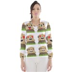 Groundhog Emojis Wind Breaker (Women)