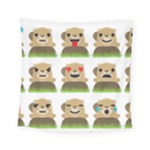 Groundhog Emojis Square Tapestry (Small)