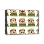 Groundhog Emojis Mini Canvas 7  x 5  (Stretched)