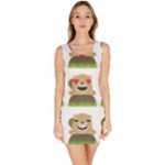 Groundhog Emojis Bodycon Dress