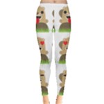 Groundhog Emojis Leggings 