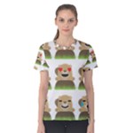 Groundhog Emojis Women s Cotton Tee