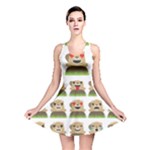 Groundhog Emojis Reversible Skater Dress