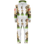 Groundhog Emojis Hooded Jumpsuit (Men)