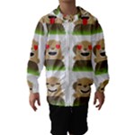 Groundhog Emojis Hooded Wind Breaker (Kids)